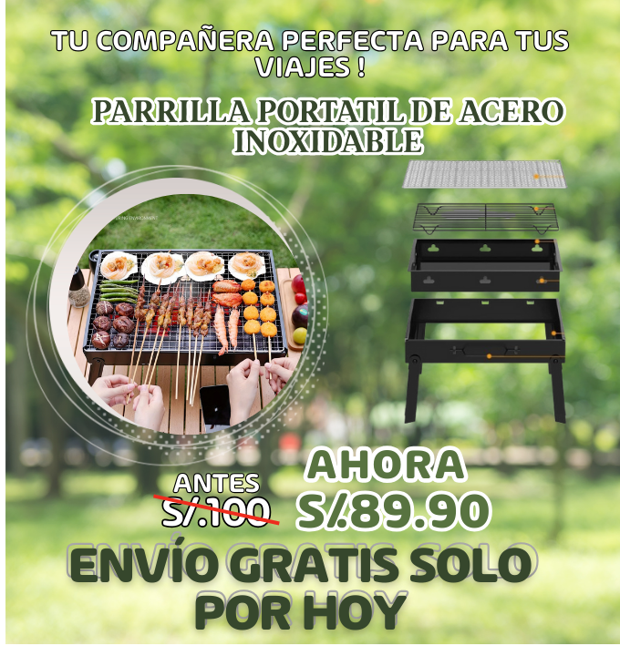 PARRILLA PORTATIL