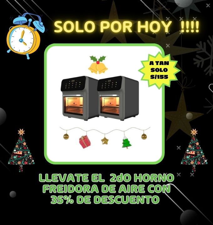 Oferta 2da unidad Horno y freidora de aire