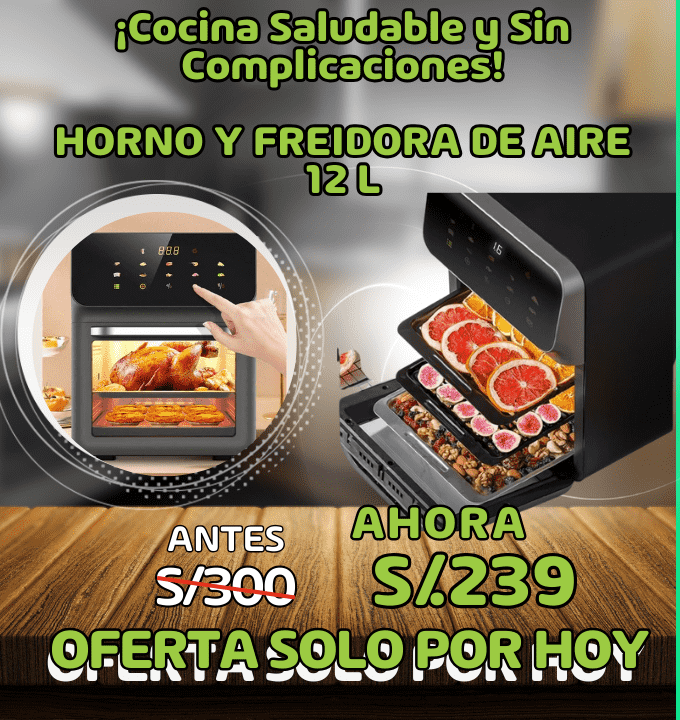 Horno y Freidora de aire